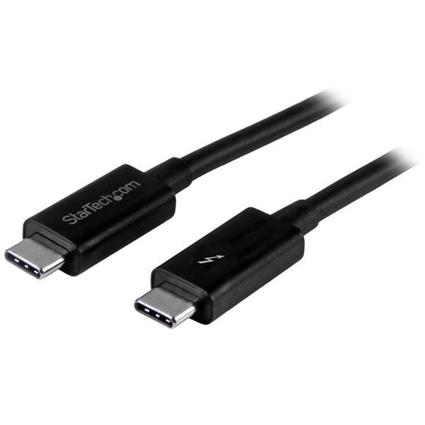 StarTech.com/Thunderbolt 3 Cable 20Gbps 1m Black【在庫あり】
