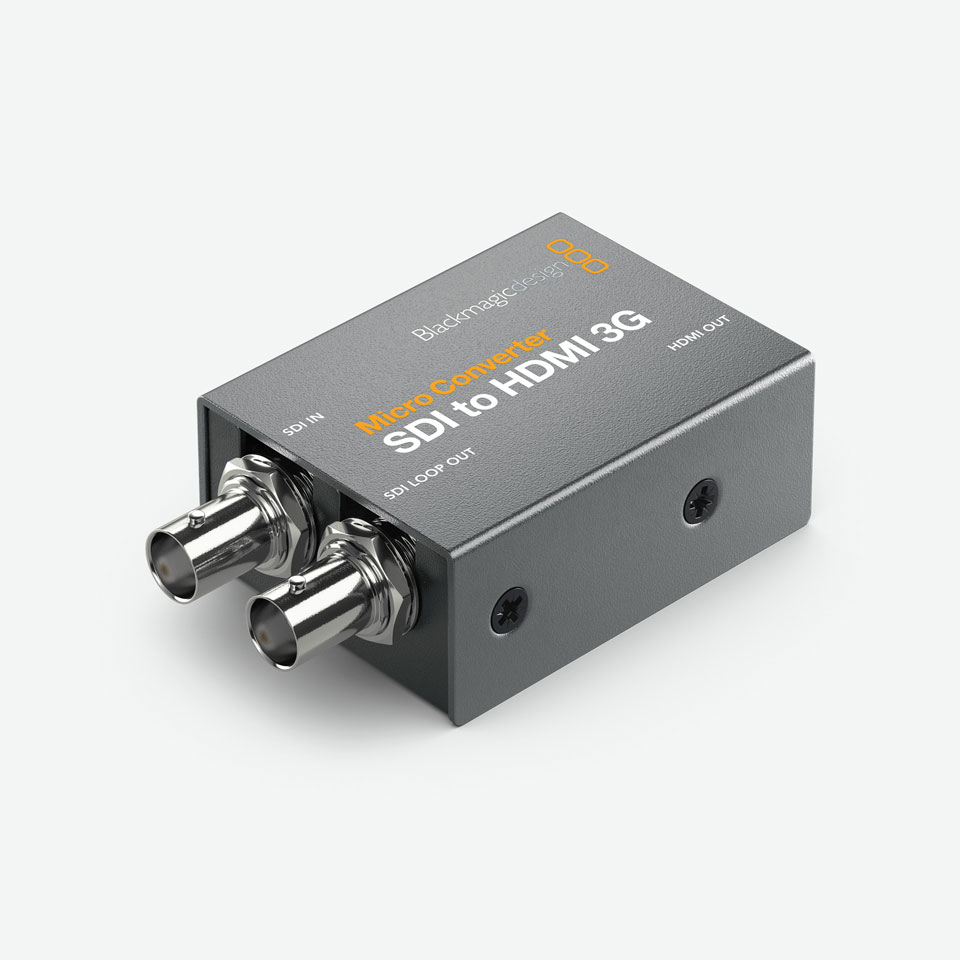 Blackmagic Design/Micro Converter SDI to HDMI 3G PSU【在庫あり】