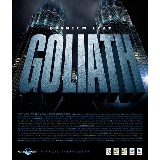 EASTWEST/GOLIATH ダウンロード版【〜05/26 期間限定特価キャンペーン】【オンライン納品】 EASTWEST/GOLIATH ダウンロード版【〜05/26 期間限定特価キャンペーン】【オンライン納品】