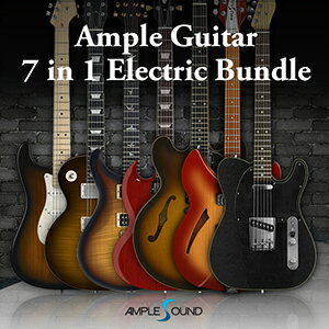 AMPLE SOUND/AMPLE GUITAR 7 IN 1 ELECTRIC BUNDLE【オンライン納品】【在庫あり】
