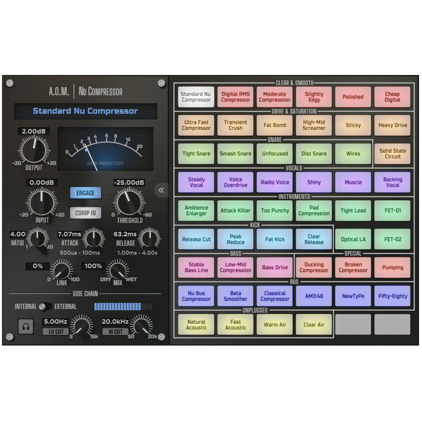 A.O.M.Plugin/Nu Compressor【オンライン納品】