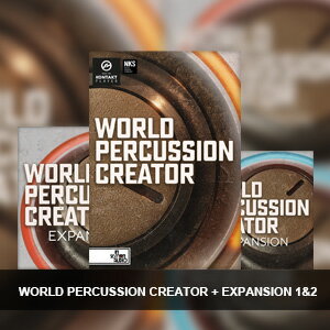 In Session Audio/WORLD PERCUSSION CREATOR + EXPANSION 1&2yIC[izy݌ɂz