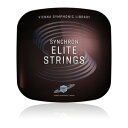 【製品概要】 Synchronシリーズの粋を集めたチェンバーストリングス音源 『SYNCHRON ELITE STRINGS』は、豊富なアーティキュレーション、自然なトランジション、そして高品位なサウンドを誇る、チェンバーストリングス音源です。 編成は 1st ヴァイオリン 6名、2nd ヴァイオリン 5名、ヴィオラ 4名、チェロ 4名、コントラバス 3名と、同種の音源からは比較的大きな構成で、『SYNCHRON-IZED CHAMBER STRINGS』と比べても低音パートが増強された構成であることが特徴です。 低域の増強により、昨今の映画音楽などで聴かれるような、より現代的でアグレッシブなアプローチをとることができるようになっています。 また、『SYNCHRON STRINGS PRO』で導入されたアプローチである、実際の演奏からサンプリングする手法も取られました。 実際の演奏から何千ものアーティキュレーションをレコーディングして組み合わせることで、世界最高峰のウィーン演奏家たちの芸術性をそのまま収めることに成功しています。 スモールアンサンブル構成の音源は、大きな編成のものと比べて俊敏なレガートを得意とし、素早いパッセージにも対応します。また、線がくっきりしたような、明瞭で汎用性の高いサウンドのため、オーケストラ楽曲の他にもポップスなどの広いジャンルの楽曲に最適です。 豊富なアーティキュレーション 世界最高峰のミュージシャンが生み出す魔法の源泉は、ノートの始まりとリリースにあります。本製品ではレガート、ポルタメントを含む全てのロングノートに、4種類のアタック（ソフト、レギュラー、ファスト、マルカート/スフォルツァンド）と2種類のリリース（レギュラー、ソフト）バリエーションを収録しており、演奏家たちの繊細なニュアンスを表現します。 また、同じくすべてのロングノートにはレギュラー、モルト（より強い）、センツァ（ノンビブラート）の3種類が用意されており、オートメーションによってシームレスに移行することができます。 更に、Synchronライブラリとしては初となる「Performance Detache」パッチを収録しました。 使い勝手は他のレガートパッチと同様でありながら、各音階の移行は弓のストロークの切り替えによって行われるため、1音1音が自然に区切られるように発音されます。メロディーフレーズをより輪郭を強調したい場合などに最適なパッチです。 ショートノートでは『SYNCHRON STRINGS PRO』と同様に、レギュラー／ショート・スタッカート、スピッカートそれぞれに対してボールド（大胆）とアジャイル（俊敏）の2タイプを収録。 その他のショートノートとしては、1秒間のデタシェ、ピチカート、スナップピチカート、コル・レーニョ、バットゥートといったものを収録しています。 マルチ・マイクポジション Synchron Stage Vienna 「Stage A」の広大なサウンドをレコーディングするために、Vienna Symphonic Library (VSL)のエンジニアは位相を最大限配慮した上で、9つのポジションにマイクを設置しました。レコーディングされた各ポジションのマイクをSynchron Player上でミックスすることができ、必要な距離感や音像を自在に作り出すことができます。 各セクションは伝統的なシートポジションで個別にレコーディングされているため、そのままの状態で自然な音場が再現されるようになっています。 また、別売のエクステンデッド・ライブラリを追加することで、ステレオ・フォーマットに加えて5.1 サラウンド、9.1 Auro 3D（またはDolby Atmosなどのハイト・サラウンド・フォーマット）用のマイクチャンネルが使用できます。サラウンド制作はもちろんの事、ステレオ再生用としても各チャンネルをミックスすることで、ルームアンビエンスを含んだ広大なサウンドを得ることができます。 【製品特徴】 ■ウィーン演奏家の芸術的な表現 ■豊富なアーティキュレーション ■本物のノートトランジション ■自然なサウンドの俊敏なノートトランジションを実現する、アジャイルレガート ■熟練の演奏家の魔法を再現する、4種類のアタックと2種類のリリース ■ワールドクラスのスタジオ「Synchron Stage Vienna」でマルチマイク収録 SYNCHRON PLAYER ■ハイパフォーマンスな専用エンジン「SYNCHRON PLAYER」を同梱 「SYNCHRON PLAYER」には最新のオーディオ・エンジンが搭載されており、前例のないストリーミング・パフォーマンスと洗練された使い勝手を提供します。「SYNCHRON PLAYER」には5バンドEQ内蔵のミキサー、位相の補正のためのディレイ、アルゴリズミック・リバーブ、フェーズ・スイッチ、フレキシブルなパンコントロール、サチュレーション、ディレイ、コンプレッサー、オートゲインなどのエフェクトも搭載されています。 「SYNCHRON PLAYER」の詳細はメーカーサイトをご覧ください。 【ご使用にあたって】 ■本製品のご使用にはVIENNAキー（別売）が必要です。 ■60.9 GB以上（スタンダードのみ）または121.7 GB（スタンダード＋エクステンデッド）の空き領域が必要です。インストール時には倍程度の空き容量（別ストレージ可）が必要です。 ■SSD (M2, SATA 6 or USB3/3.1 UASP 対応) の使用を推奨します。 ■本ライブラリはVIENNA INSTRUMENTS ソフトウェアならびにVIENNA INSTRUMENTS PRO ソフトウェアに対応していません。専用ソフト「SYNCHRON PLAYER」でのみお使いいただけます。 ■サウンド・モジュールをスムーズに動作させる為に、処理速度の速いCPU及びRAMメモリに十分な余裕があるコンピュータにインストールしてご使用されることをお奨めいたします。 ■本製品をご使用いただくにはインターネット経由でのレジストレーション（開発元への製品登録）、アクティベーション（VIENNA キーへのライセンス登録）が必要となります。レジストレーション、アクティベーションにはインターネットへの接続環境、及びE-Mailアドレスが必要となります。 ■ここに掲載している製品の仕様は、予告無く変更されることがあります。 ※動作環境などの最新情報につきましては、メーカー及び代理店の公式HPをご確認ください。 ※ソフトウェア製品という性質上、製品納品後のキャンセルはできかねますので、ご了承ください。