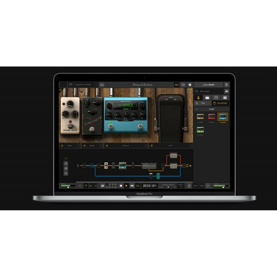 IK Multimedia/AmpliTube X-SPACE ダウンロード版【オンライン納品】
