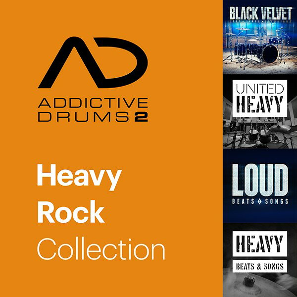 xln audio/Addictive Drums 2: Heavy Rock Collectiony`05/30 ԌLy[zyIC[iz