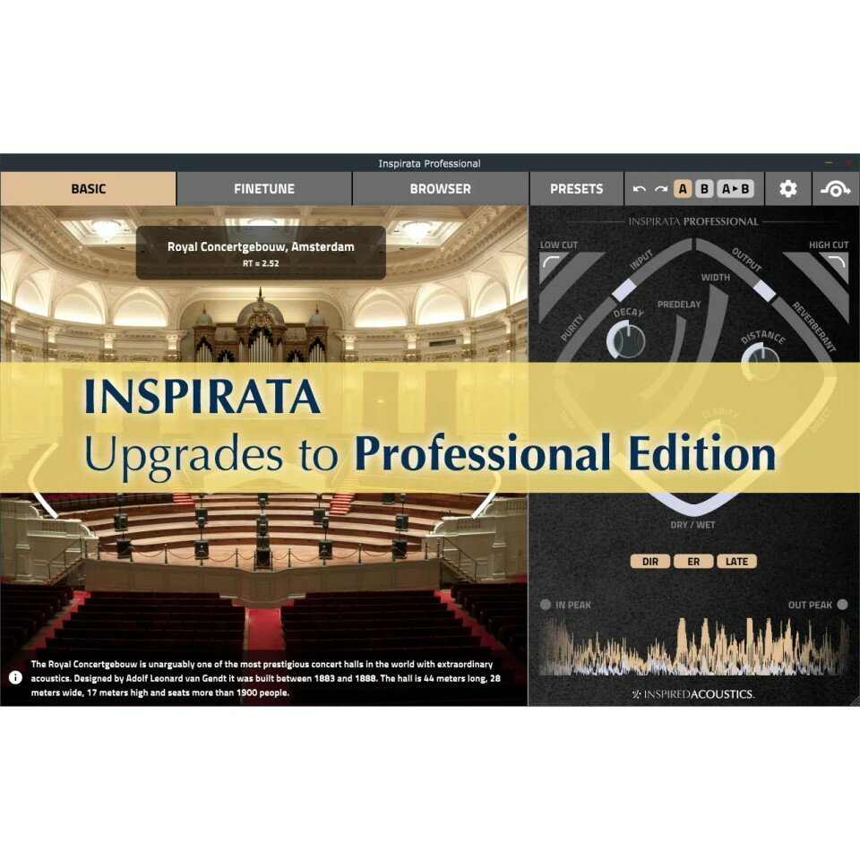 Inspired Acoustics/Inspirata Lite to Professional Upgradeڥ饤Ǽʡ