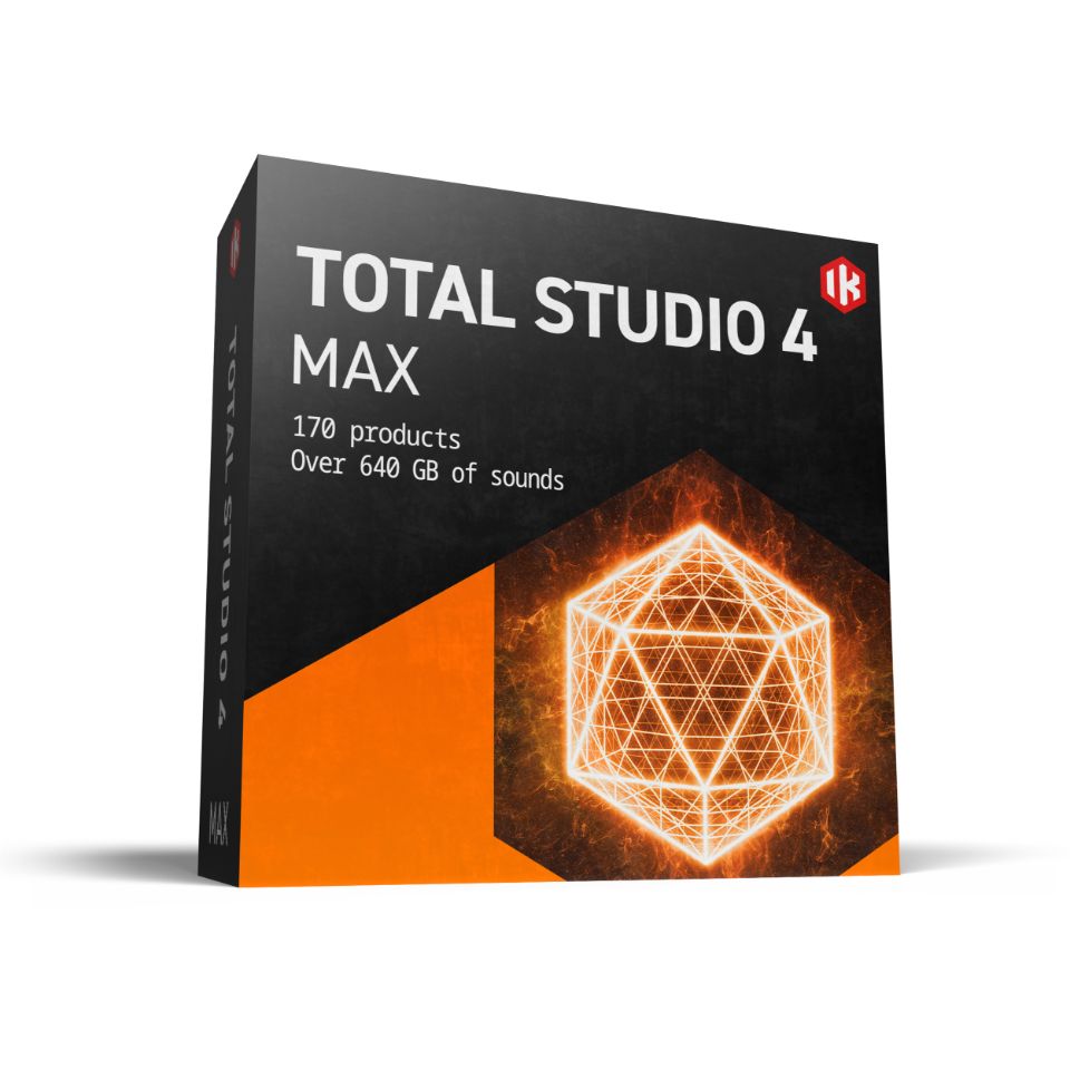 楽天宮地楽器　ミュージックオンラインIK Multimedia/Total Studio 4 MAX【～06/04 期間限定特価キャンペーン】【オンライン納品】【在庫あり】