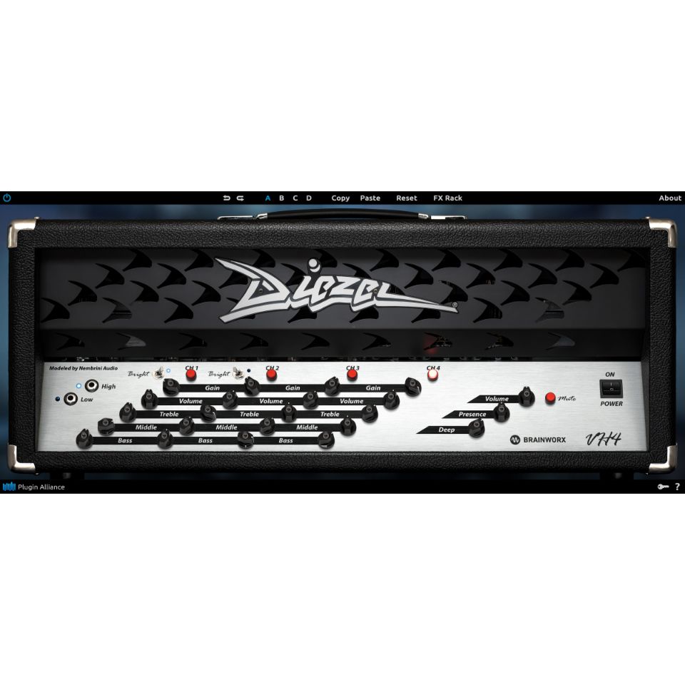 Plugin Alliance/Diezel VH4【オンライン納品】【在庫あり】