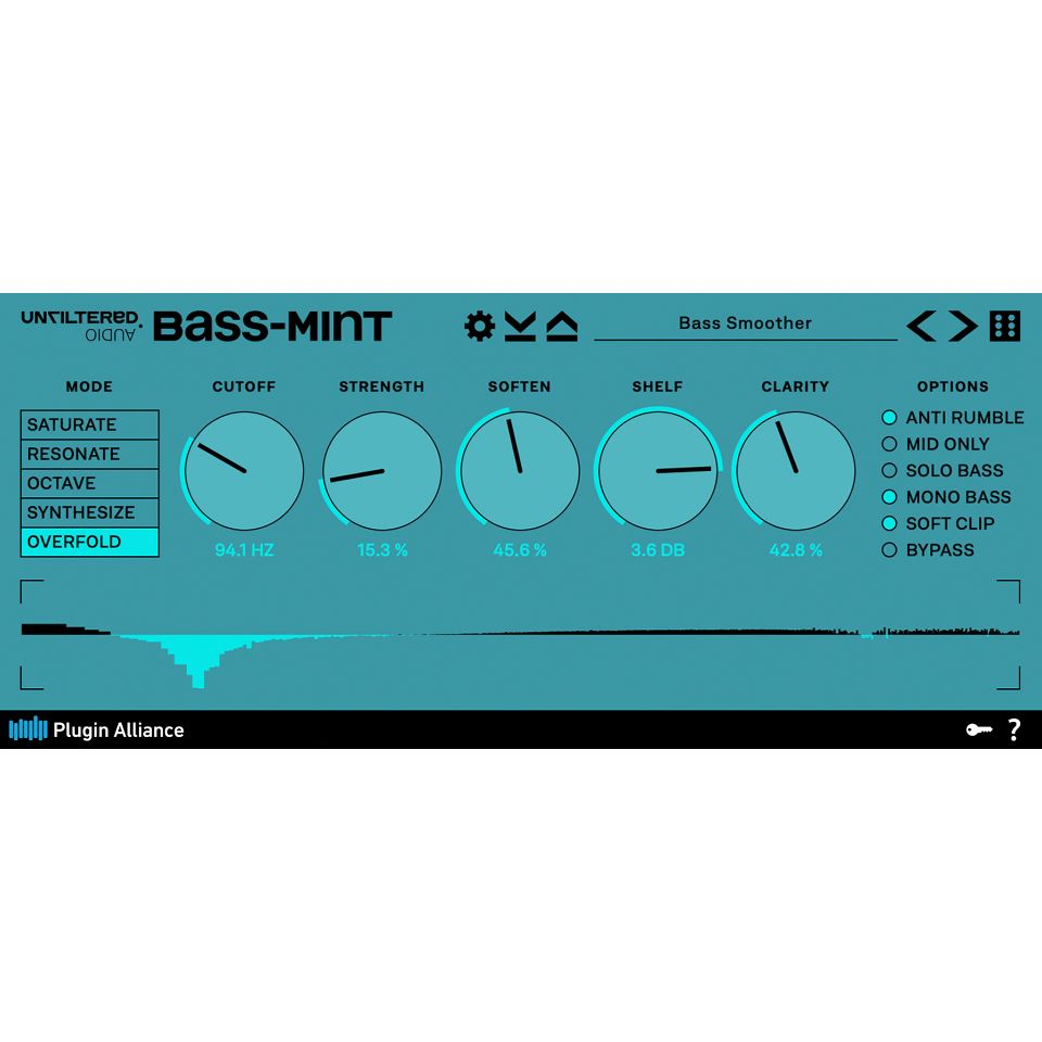 Plugin Alliance/Unfiltered Audio Bass-MintyIC[izy݌ɂz