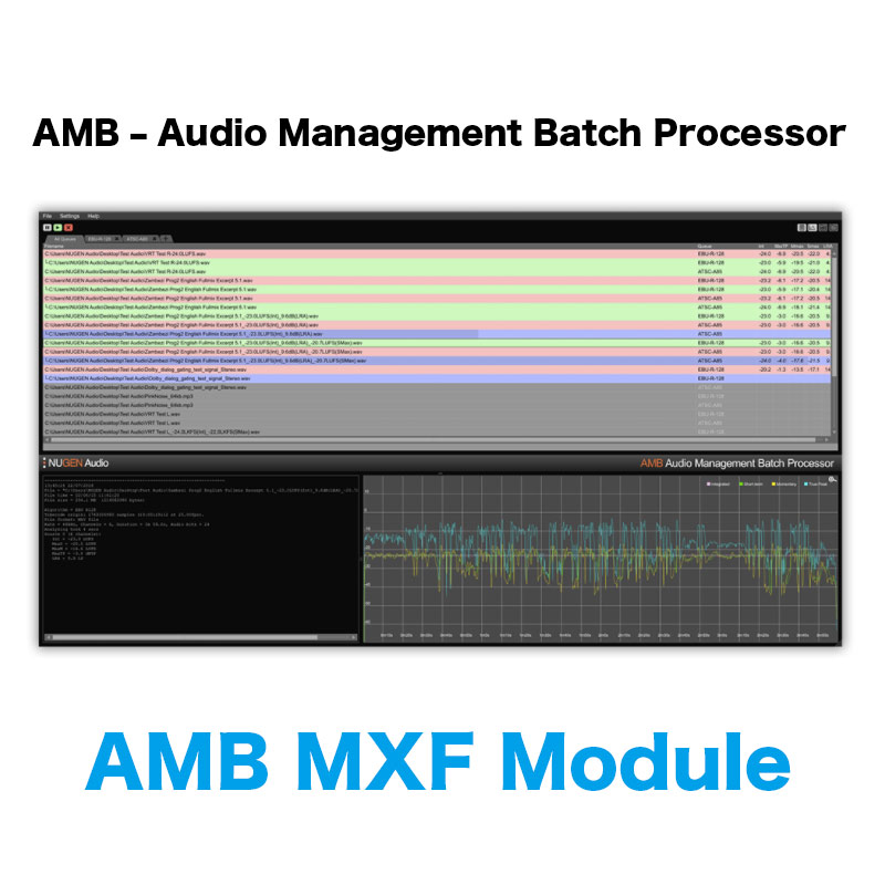 Nugen Audio/AMB MXF ModuleyIC[iz