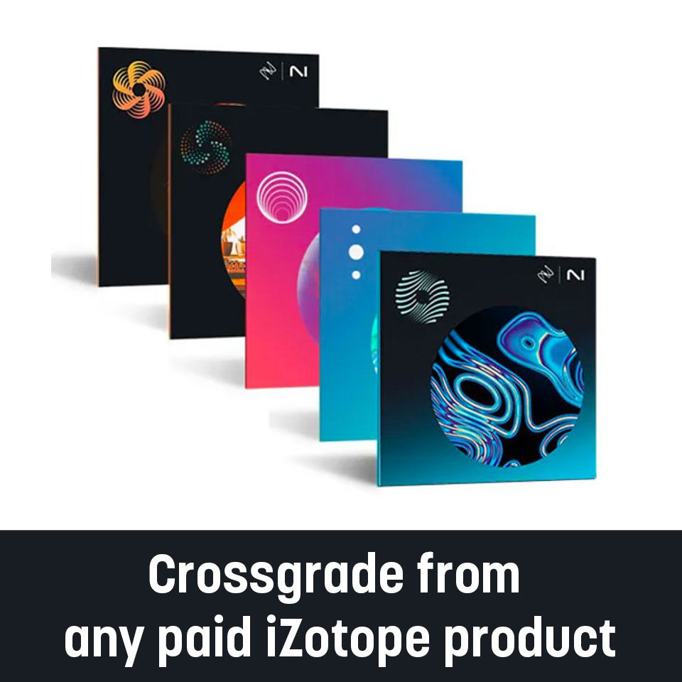 iZotope/Mix and Master Bundle Advanced: Crossgrade from any iZotope product【〜9/6 期間限定特価キャンペーン】【オンライン納品】【在庫あり】