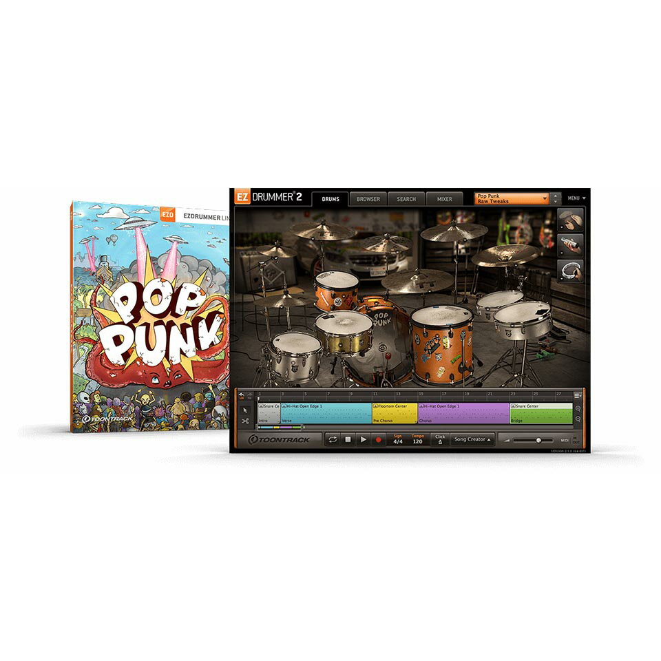 TOONTRACK/EZX - POP PUNKyIC[izy݌ɂz