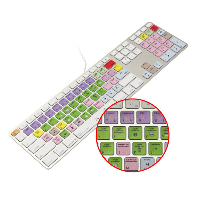 KB Covers KB Keyboard/for Logic Pro/Express/US【KBKYBD-LOG-AK】【US配列】【在庫処分特価】