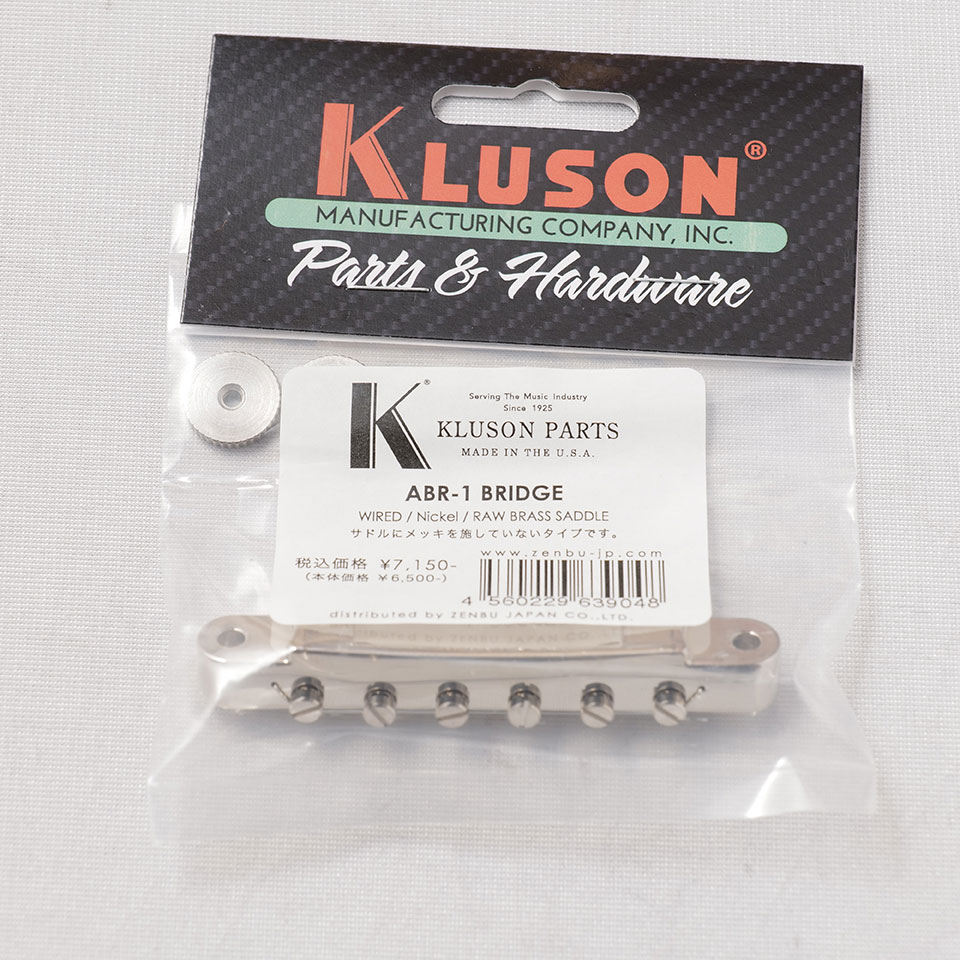 Kluson/ABR-1 BRIDGE WIRED RAW BRASS SADDLE Nickelڥ֥饹ɥۡڥ֥å