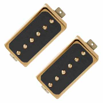 LOLLAR PICKUPS/Novel 90【Gold Cover / Black Gloss / Set】【お取り寄せ商品】