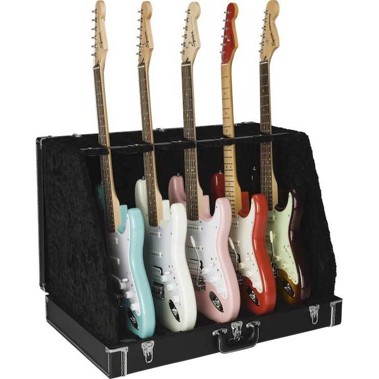 Fender/CLASSIC SERIES CASE STAND - 5 GUITAR (Black)【お取り寄せ商品】