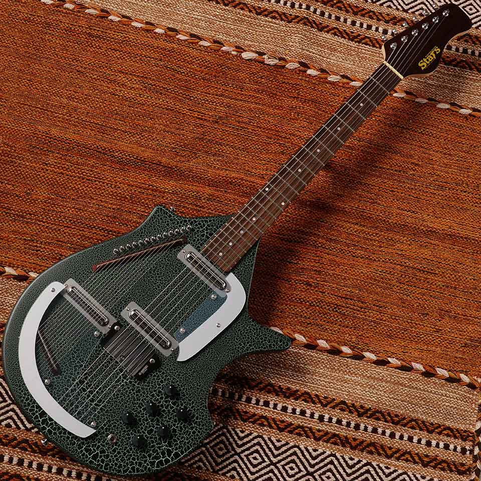 STARS/Guitar Sitar GR Limited (Green crack) エレクトリック ギター シタール【在庫あり】