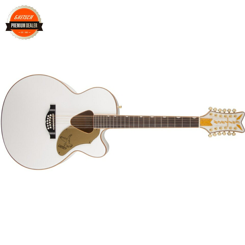 Gretsch/G5022CWFE-12 Rancher Falcon Acoustic / Electric 12-String White【受注生産】【送料無料】