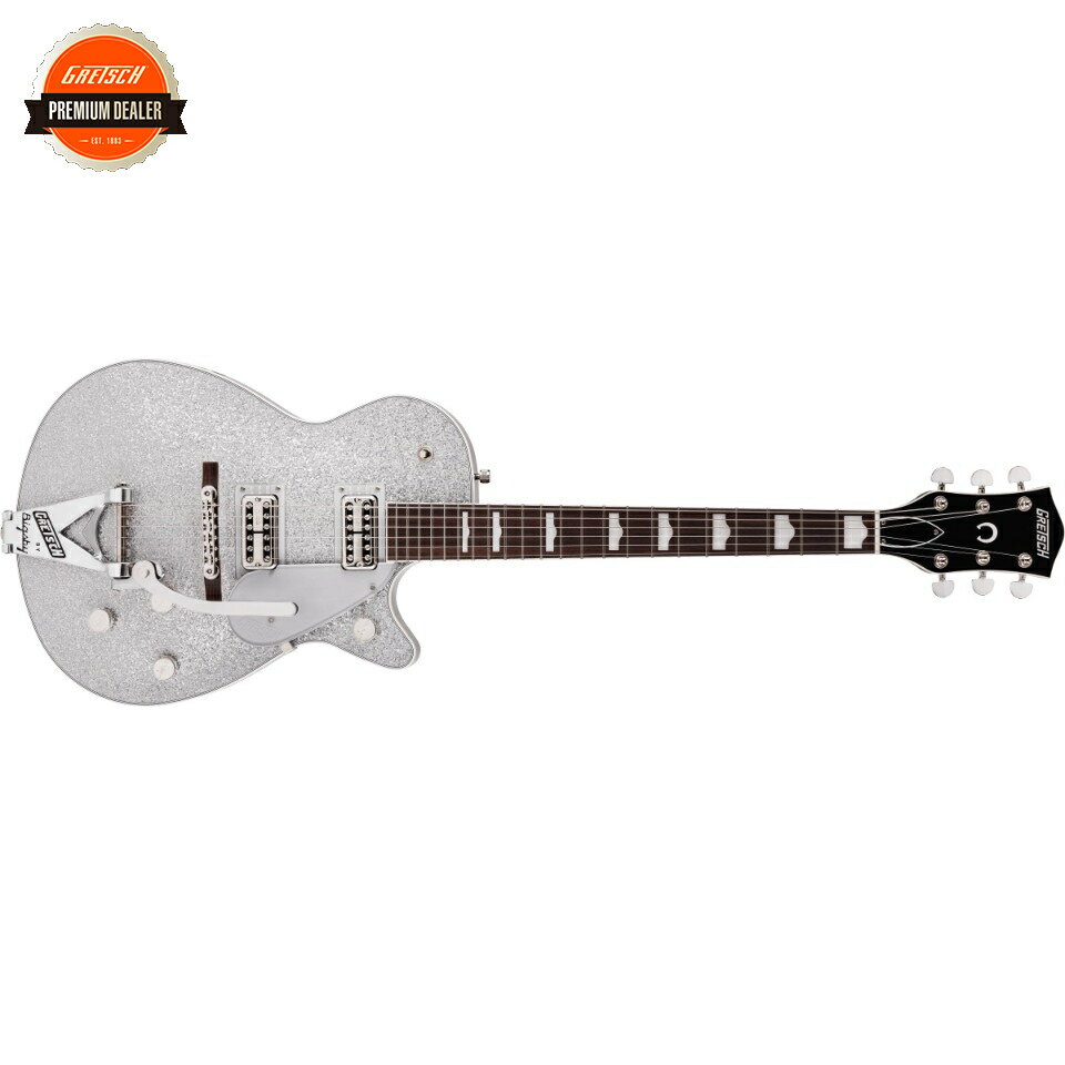 Gretsch/G6129T-89 Vintage Select '89 Sparkle Jet with Bigsby Silver Sparkle【受注生産】【送料無料】