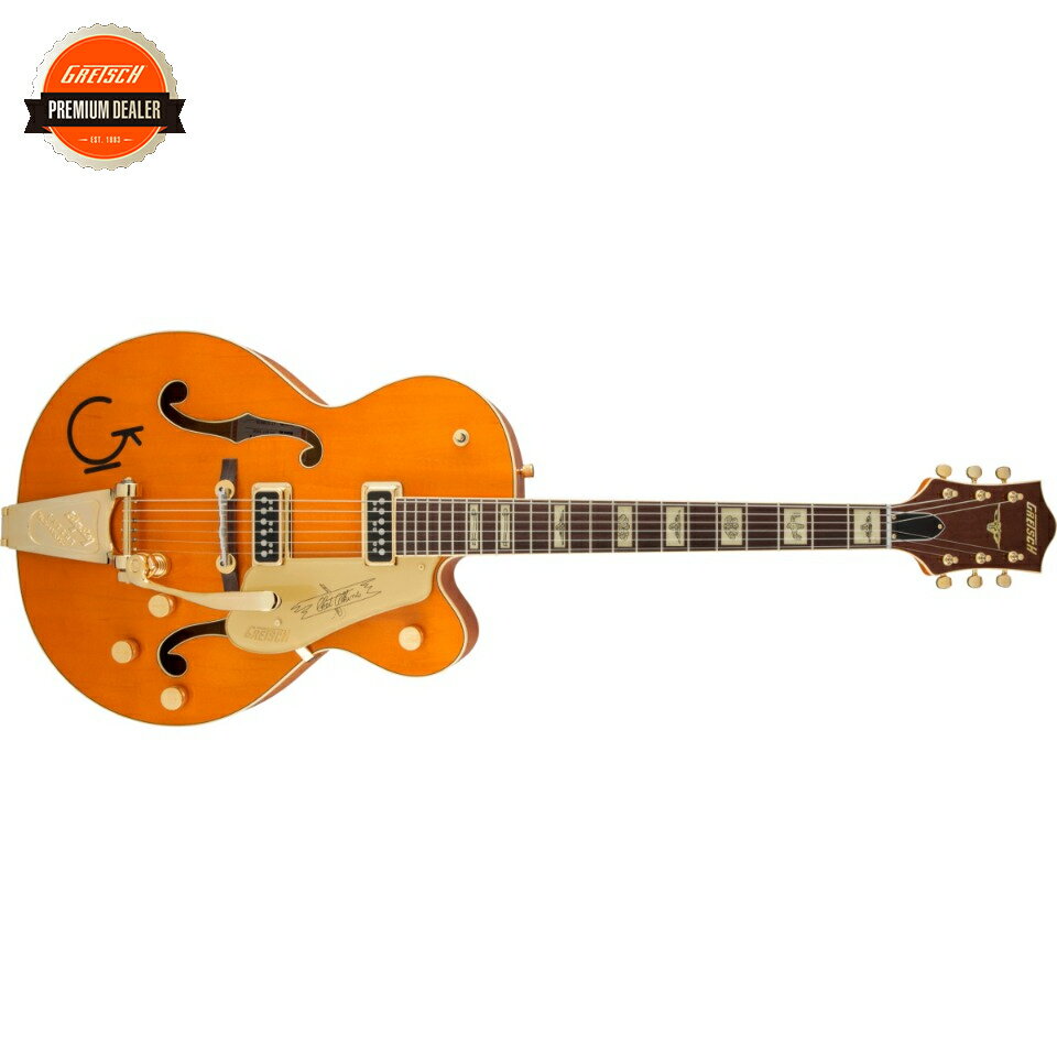 Gretsch/G6120T-55 Vintage Select Edition '55 Chet Atkins Hollow Body with Bigsby Western Orange Stain Lacquery󒍐Yzyz