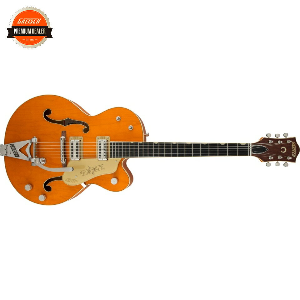 Gretsch/G6120T-59 Vintage Select Edition 039 59 Chet Atkins Hollow Body with Bigsby Vintage Orange Stain Lacquer【受注生産】【送料無料】