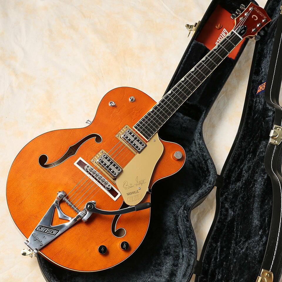 Gretsch/G6120T-BSSMK Brian Setzer Signature Nashville Hollow Body 039 59 Smoke with Bigsby Smoke Orange【受注生産】【送料無料】