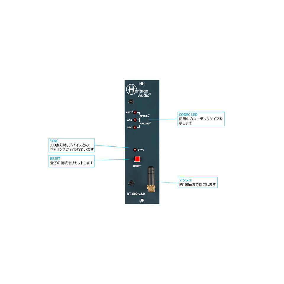 宮地楽器　ミュージックオンラインのHeritage Audio/BT-500 V2.0｜アングル2