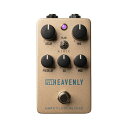 【製品概要】 永遠のリバーブ・サウンドを浴びる 受賞歴を誇る Golden Reverberator から生まれた Heavenly Plate Reverb は、数多のヒットレコードで聴かれる1950年代のクラシックなスタジオ・プレートの妖艶なアンビエンスを、コンパクトなストンプボックスの形で提供します。 ■最も本格的なスタジオ・プレート・リバーブ・エフェクトをペダルで再現。 ■3種類のビンテージ・プレートにより、繊細なあたたかさから大胆なアンビエンスまで、さまざまな効果を演出。 ■シンプルな Predelay、EQ、Mod、Mod Rate コントロールで、求めるサウンドに素早く到達。 ■時代を超越する UA のクラフトマンシップが生み出した、ステージとスタジオのための高品位ペダル。 伝説的なプレート・リバーブで、ペダルボードを彩る Heavenly は、UA のフラッグシップ Golden Reverberator に搭載されているアルゴリズムをベースに開発されており、他の「プレート・エフェクト」ペダルを凌駕する濃密でムーディーなサウンドと、1950年代のドイツ製スタジオ・プレート・リバーブのリッチで没入感のあるテクスチャーを提供します。 3つのユニークなボイスのプレート・エフェクトを追加 Vintage Bright / Vintage Dark / Modern Full のセッティングによって、虹のようなクラシック・プレート・リバーブ・サウンドを実現。シンプルな Predelay、EQ、Mod、Mod Rate コントロールで、完璧なアンビエンス、トーン、立体感を素早く得ることができます。 時代を超えて愛されるコンパクトなストンプボックス Heavenly は、ステージやスタジオで長年使用できるよう頑丈に作られており、トゥルー／トレイル・バイパスの切り替えにより、神々しいサウンドのプレート・エフェクトを生涯に渡ってご利用いただけます。 【特長】 ■数え切れないほどの名盤で使用された、3種類のビンテージ・スタジオ・プレート・リバーブを忠実に再現 ■Vintage Bright / Vintage Dark / Modern Full 設定により、幅広いリバーブの質感を選択可能 ■Predelay、EQ、Mod、Mod Rate (Slow / Fast) コントロールによるシンプルな構成 ■トゥルー／トレイル・バイパスを切り替え可能 【仕様】 ■電源（別売）：アイソレートされたDC9V、250mA（最小）、センターマイナス、2.1 x 5.5 mm バレルコネクターの電源 ■入力：1つのインチ・アンバランス（TS） ■出力：1つのインチ・アンバランス（TS） ■入力インピーダンス：1 MΩ ■出力インピーダンス：500 Ω ■最大入力レベル：12.2 dBu ■最大出力レベル：12.2 dBu ■周波数特性：20 Hz 〜 20 kHz、±1 dB ■USB Type-C（ケーブル別売）：コンピューターでの製品登録、およびファームウェアのアップデートに使用 寸法 ■高さ：5.8 cm ■幅：6.6 cm ■奥行き：12.1 cm ■重量：0.295 kg 仕様は予告なく変更となる場合があります。 ※本体のファームウェアのアップデートは、macOSまたはWindows用のUA Connectアプリが必要です。 ※最新の動作環境、OS対応状況についてはメーカーサイトにてご確認ください。 ※製品の仕様・性能、外観、付属品、価格、発売日等は予告なく変更となる場合があります。