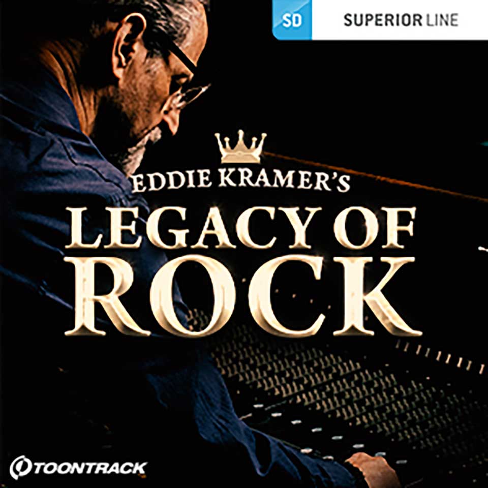 TOONTRACK/SDX - LEGACY OF ROCK【オンライン納品】【在庫あり】