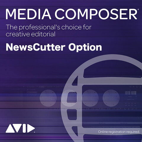 Avid/Media Composer Perpetual | NewsCutter Option Floating License: 50 Pack【永続ライセンス】【フローティング】【パッケージ版】