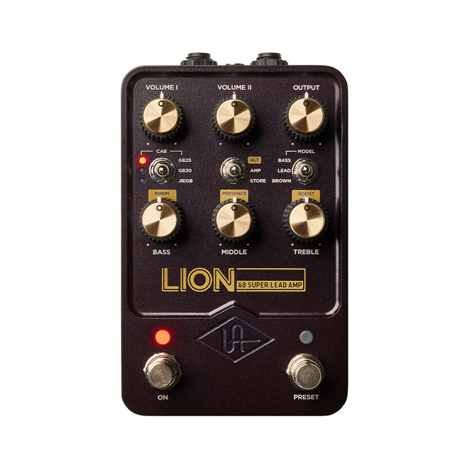 UNIVERSAL AUDIO/UAFX LION ‘68 Super Lead Amp Pedal【在庫あり】【送料無料】