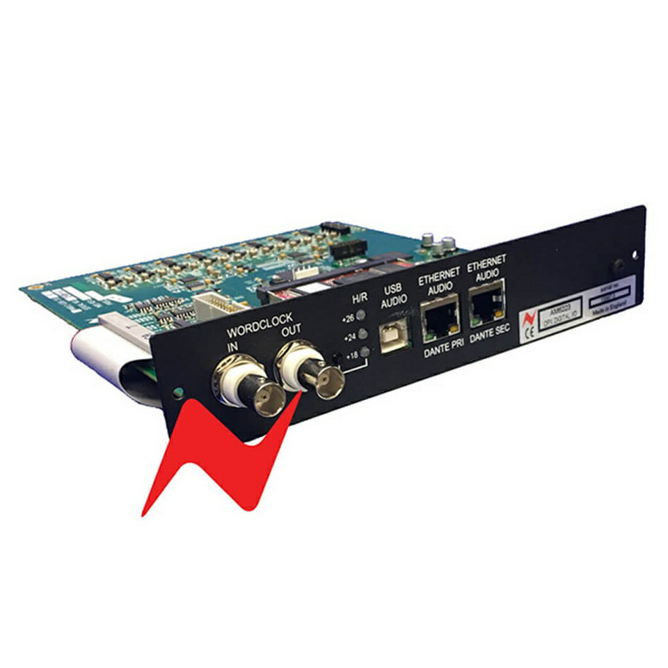 AMS NEVE/1073OPX Octal Mic Preamp unit & Dante/USB digital option card...