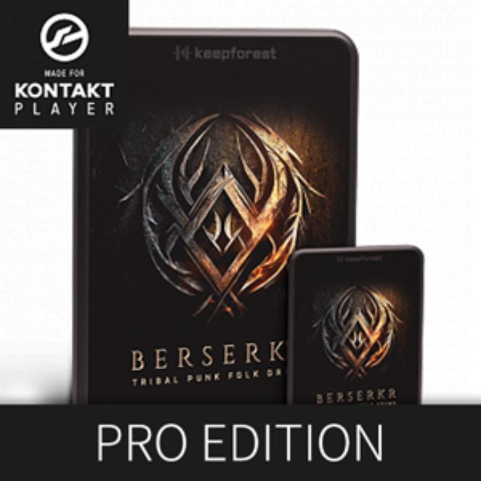 KEEPFOREST/BERSERKR PRO: TRIBAL PUNK FOLK DRUMS【オンライン納品】【在庫あり】