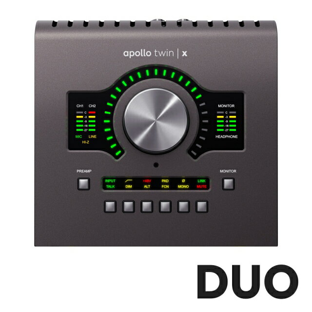 UNIVERSAL AUDIO/Apollo Twin X Duo Heritage Edition【～06/30 UADプラグインプレゼントキャンペーン】