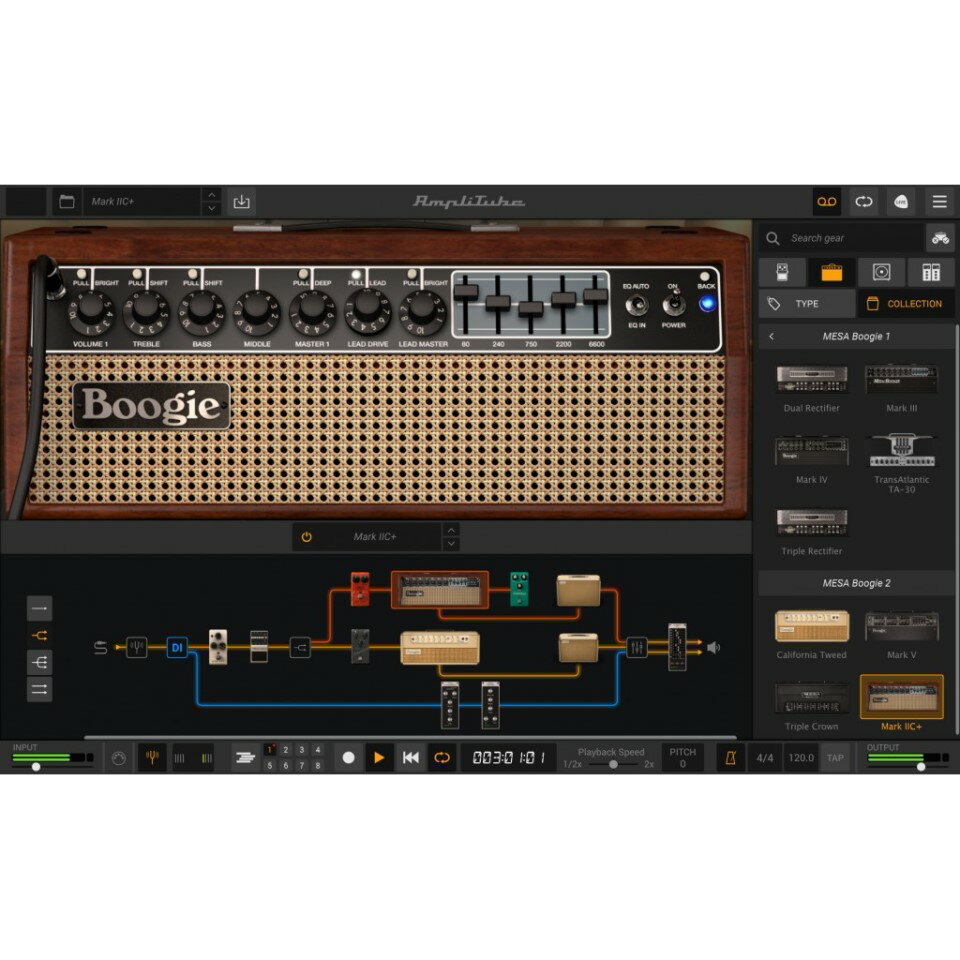 IK Multimedia/AmpliTube MESA/Boogie 2【オンライン納品】