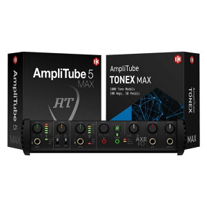 IK Multimedia/AXE I/O + AmpliTube 5 MAX + TONEX MAX Bundle