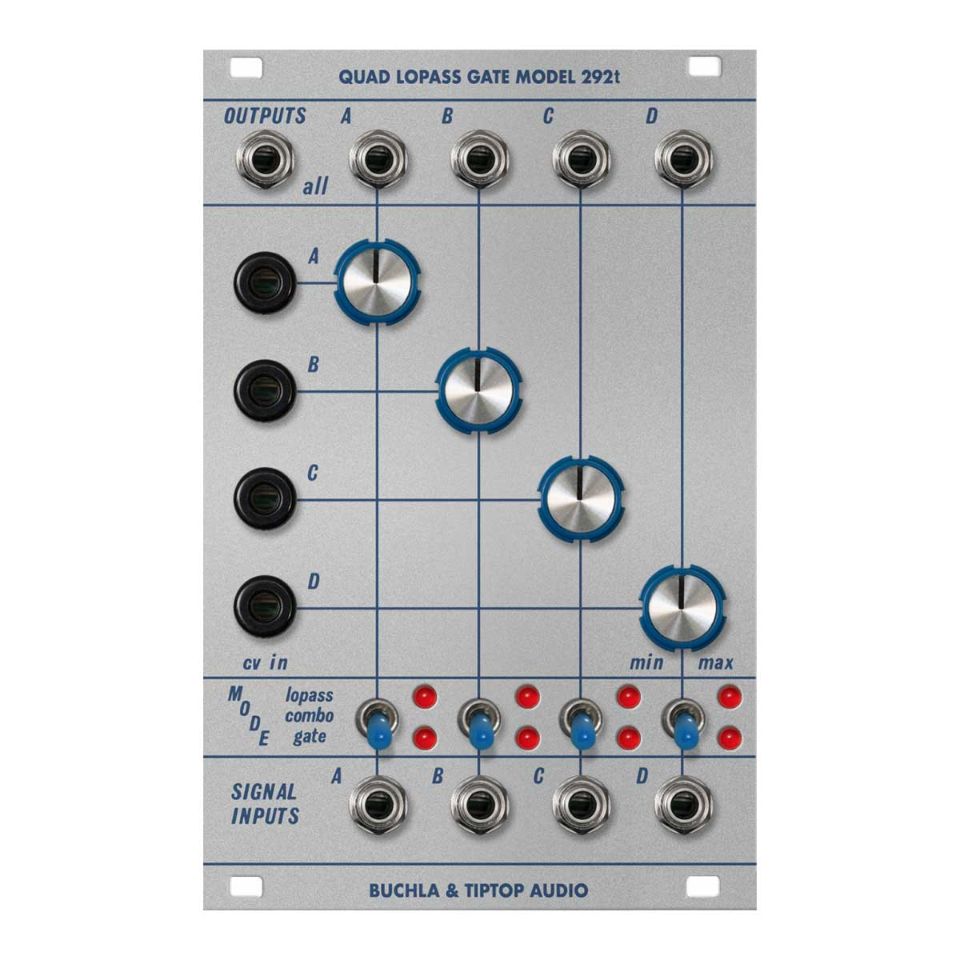 Tiptop Audio/Buchla 292t Quad Lopass Gate