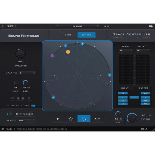 Sound Particles/Space Controller Standard【オンライン納品】 Sound Particles/Space Controller Standard【オンライン納品】