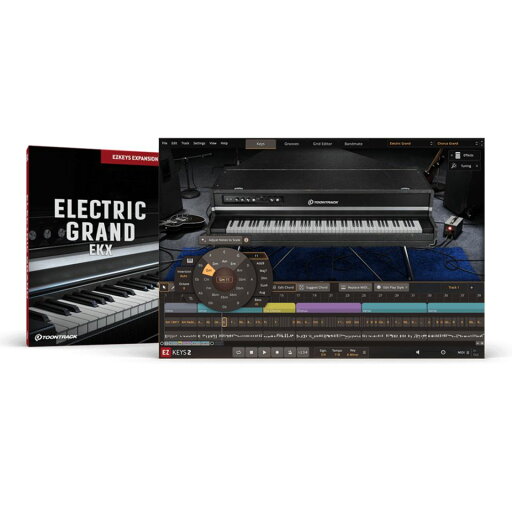 TOONTRACK/EKX - ELECTRIC GRAND【EZ KEYSシリーズ拡張音源】【オンライン納品】【在庫あり】 TOONTRACK/EKX - ELECTRIC GRAND【EZ KEYSシリーズ拡張音源】【オンライン納品】【在庫あり】