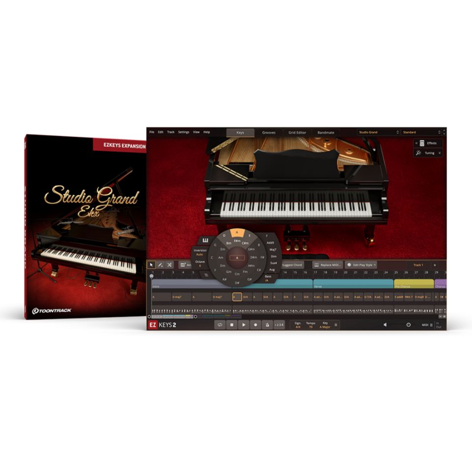 TOONTRACK/EKX - STUDIO GRANDyEZ KEYSV[YgzyIC[izy݌ɂz