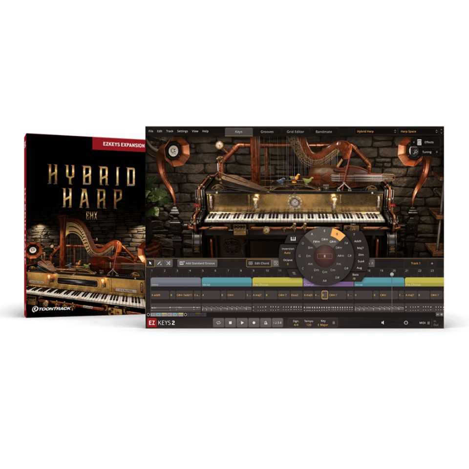 TOONTRACK/EKX - HYBRID HARPEZ KEYS꡼ĥۡڥ饤Ǽʡۡں߸ˤ