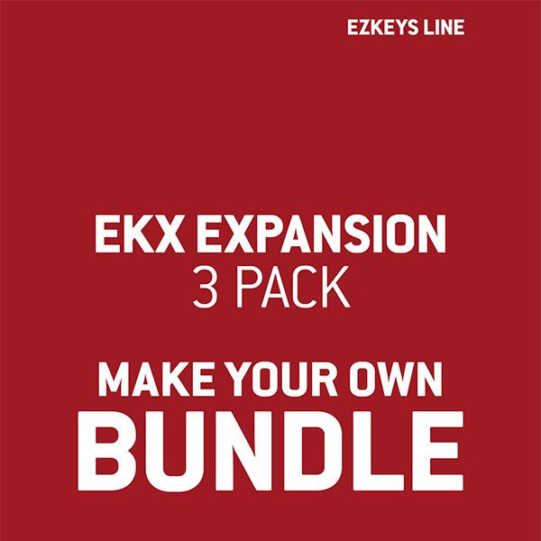 TOONTRACK/EKX VALUE PACK【EZ KEYSシリーズ拡張音源】【オンライン納品】【在庫あり】