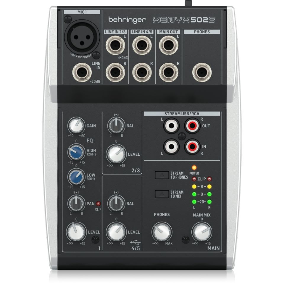 中古】BEHRINGERベリンガー アナログミキサー XENYX 502の通販