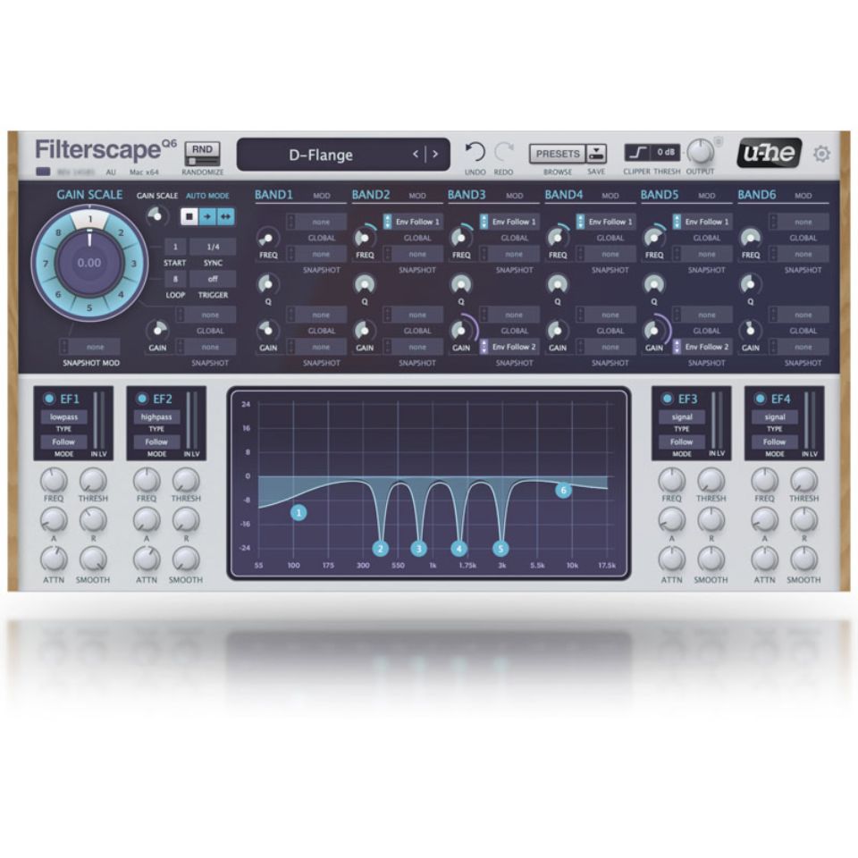 u-he/Filterscape【オンライン納品】