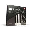 【製品概要】 Pianoverse 6タイトル、今後リリース予定の2タイトルをバンドル Pianoverse 6タイトル、今後リリース予定の2タイトルをバンドルした「Pianoverse MAX」 ■最高のピアノを、最高の技術で収録 Pianoverseの開発は、数年をかけて行われました。最高のコンディションのピアノの調達。熟練調律師によるチューニング。最適なマイク・セットアップの追求。そして、どんな長時間のセッションでも疲れることなく、指定されたヴェロシティにて打鍵を続けてくれる、サンプリング・ロボットの開発。Pianoverseは、そんな、気が遠くなるような過程を経て生まれてきました。 ■表現力を活かす、最新のエンジン IK Multimediaのサウンド・デザイン・チームは、20年以上にわたるバーチャル・インストゥルメントの開発で培った繊細なテクニックを駆使し、数千ものサンプルに命を吹き込みました。Pianoverse用に開発された新しいインストゥルメント・エンジンでは、ラウンドロビン、ボイス・マネージメントなど、完全に再設計されたテクニックを駆使し、生楽器さながらに反応する演奏体験を実現しています。 ■楽曲、求める音色にあわせて、調整可能 Pianoverseには、楽曲、求める音色にあわせて最適な鳴り方を追求するために、細やかなパフォーマンス・コントロールを搭載しています。リリース、ハンマー・ノイズ、ペダル・ノイズ、弦の共鳴、蓋の開閉、音色の明暗など、これまでフィジカル・モデリング音源のみで可能と思われてきた設定も調整可能です。ヴェロシティ・オフセット、カーブの調整も行えます。 ハーフ・ペダル、キャッチ・ペダリング、ウナ・コルダ等、高度なペダル操作にも対応しています。Pianoverseは、クラシック、ジャズ、ポップス、ラテンなどジャンルを問わず、最適なピアノ・サウンドと演奏フィールを提供します。 ■スタジオ・クラスのサウンド・シェイピング Pianoverse にはピアノ1台につき2セットのステレオ・マイクが用意されており、モダンな演奏者に近い位置でのサウンド、よりクラシックなサウンドというように、イメージするサウンドに作り込むことができます。 サウンド・シェイピングやミキシングに必須のスタジオ定番ツールも一通り揃っています。インストゥルメントとルームのペア・マイクでは、それぞれ複数のモードを備えたEQとコンプが利用可能です。最終のマスター・チャンネルには、EQ、VCAスタイルのリミッター、ステレオ・イメージを調整する WIDTH、プレイヤー視点と観客視点の切り替えるFLIPスイッチが用意されています。 ■革新的な空間ジェネレーター Pianoverseは、単にリアルなピアノを再現する音源ではありません。Pianoverseには、新開発のジェネレーティブ残響エンジンによる空間ジェネレーターが搭載されており、緻密に再現されたリアルなピアノを、全30種の仮想空間に配置することができます。コンサート・ホール、スタジオ、クラブ、教会といった演奏スペースから、倉庫、金庫室、氷山、砂漠、火星まで選択可能です。空間を選び、SPACEツマミで響きの量を調整すれば、他のリバーブ・プラグインで試行錯誤するよりも短時間に、効果的な響きを得ることができるでしょう。 スペースの中には、空間の響きをさらに変化させるための追加コントロールが使用できるものもあり、これまでに聴いたこともないような、映画的なサウンドやテクスチャが作成できます。没入感とインスピレーションに満ちたサウンド・デザイン・オプションにより、Pianoverseは、これまでにない斬新なアンビエント音色を作り上げるサウンド・デザイン・ツールとしてもご利用いただけます。 ■強力なクリエイティブ・エフェクト Pianoverseには、空間ジェネレーターに加え、12種類の新しいクリエイティブ・エフェクトが搭載されています。これらのエフェクトは、空間系から定番スタジオ・エフェクトまで、同時に3種類が利用可能です。エフェクト・スロットは、センド・エフェクトx 1、インサート・エフェクトx 2の構成で、4系統のモジュレーション・ソース（エンベロープx 2、LFO x 2）を使って、これら3つのスロットのエフェクトのパラメーターを変調できます。エフェクトとモジュレーションを組み合わせることで、他のピアノ音源にはない、より積極的なサウンド・デザインを可能にしています。 ■8種類のピアノを、1つのインターフェースで Pianoverseは、1つのインターフェースで、複数のピアノを切り替えて演奏可能です。Yamaha CFIII Concert Grand、Yamaha U5 Professional Upright、Bsendorfer 280 Vienna Concert、Steinway & Sons New York D-274、Fazioli F278 Concert Grand、Steinway & Sons Hamburg D-274に続き、今後もBsendorfer 200、Koch & Korselt Uprightを参照したピアノをリリース予定で、合計8種類のコレクションをそなえたピアノ音源になります。 ※動作環境などの最新情報につきましては、メーカー及び代理店の公式HPをご確認ください。 ※ソフトウェア製品という性質上、製品納品後のキャンセルはできかねますので、ご了承ください。 ※こちらの商品はソフトウェア音源となり、実際の楽器ではありません。