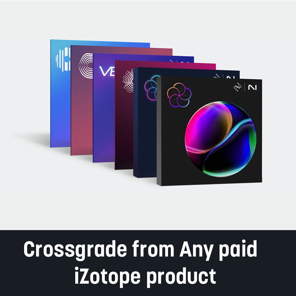 iZotope/Everything Bundle crossgrade from Any iZotope Product【オンライン納品】【～06/13 期間限定特価キャンペーン】