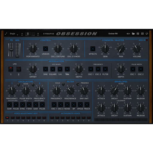 Synapse Audio/Obsession【オンライン納品】 Synapse Audio/Obsession【オンライン納品】
