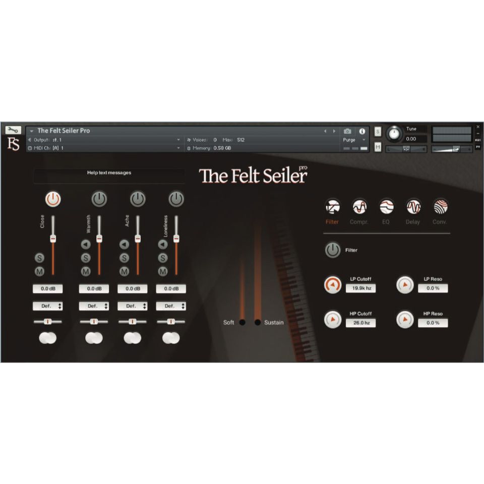 STREZOV SAMPLING/THE FELT SEILER PRO【オンライン納品】