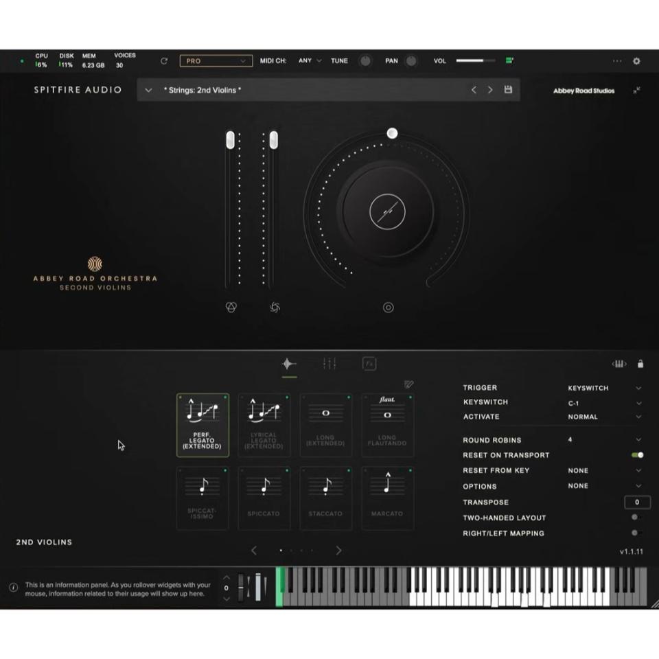 SPITFIRE AUDIO/ABBEY ROAD ORCHESTRA: 2ND VIOLINS CORE【オンライン納品】【在庫あり】