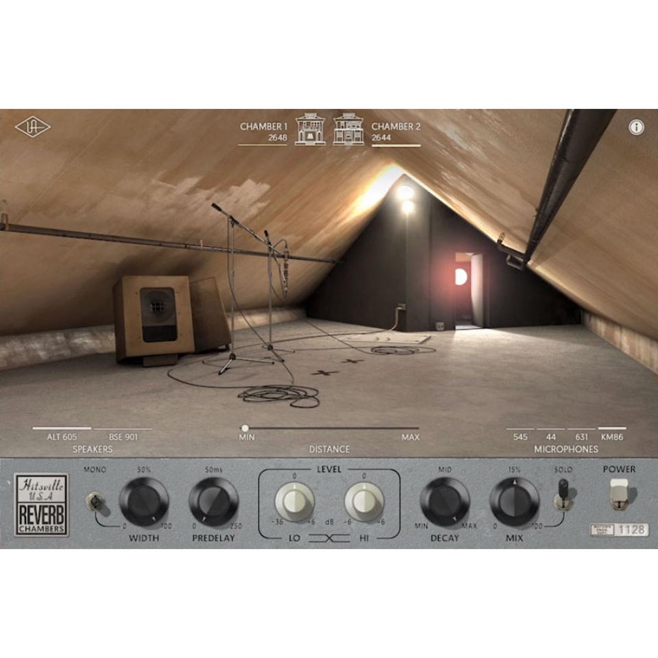 UNIVERSAL AUDIO/Hitsville Reverb Chambers【オンライン納品】